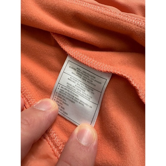 Ariat Cloud 9 Jacket Puffer Size Med Peach Full Zip Up Lightweight Hybrid Coat - Picture 5 of 7